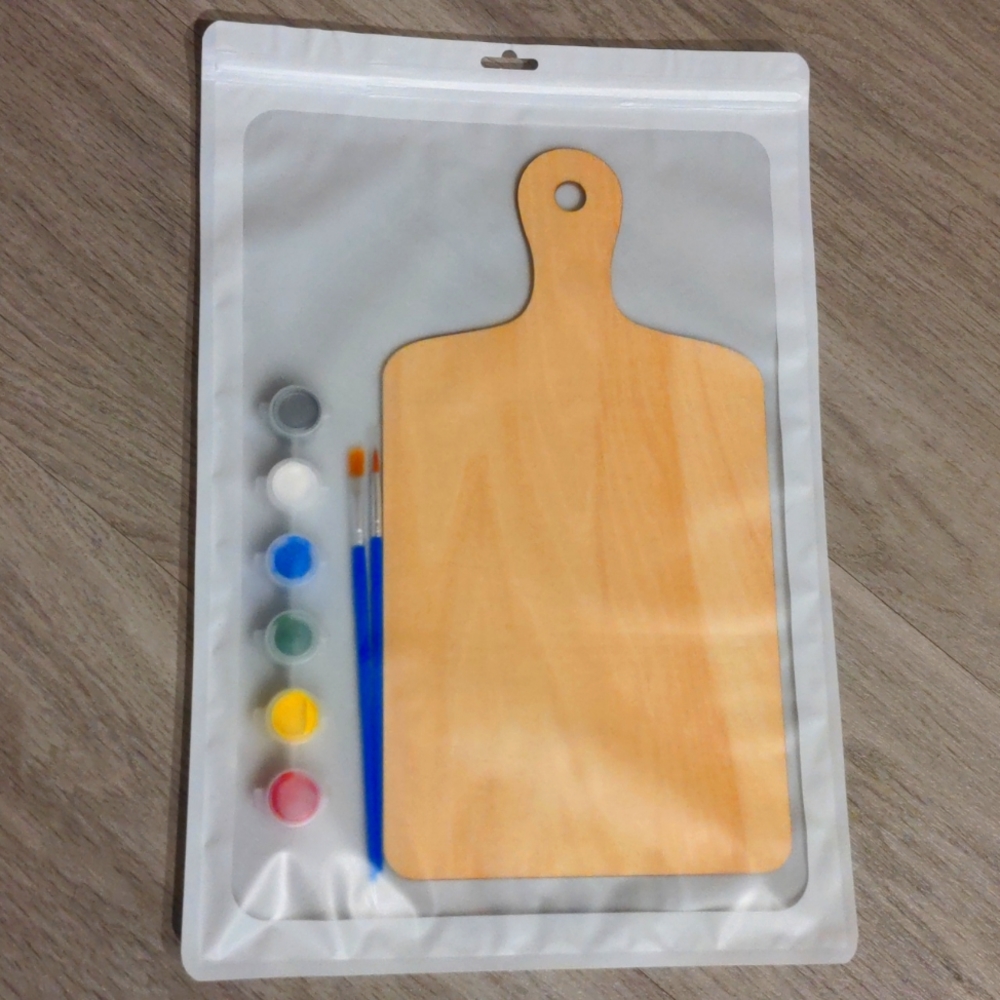 Wooden Paddle Craft Kit